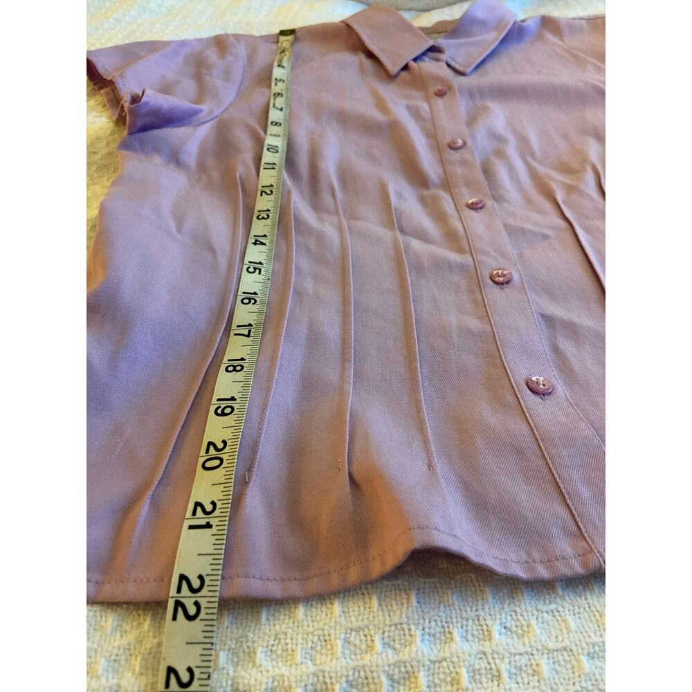 Minimalist Cotton Blend Time Capsule Preppy Soft Button Up - Picture 5 of 5